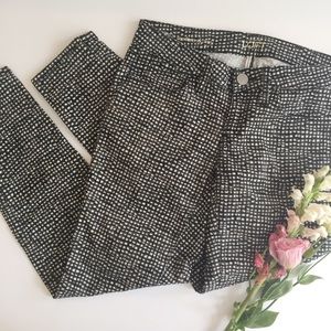 LOFT Modern Skinny Pattern Pants